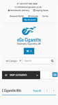 Mobile Screenshot of egocigarette.co.uk